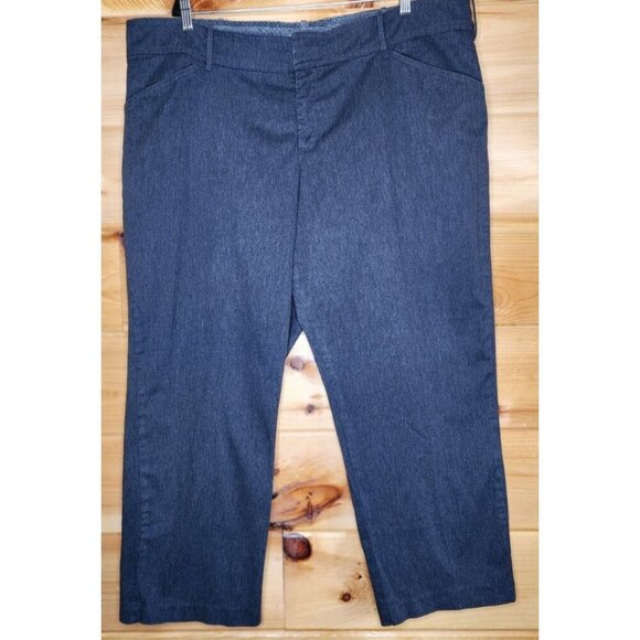 Lee Natural Straight Wide Leg Jeans Women's Size 24W Going Out or Everyday - Picture 2 of 9